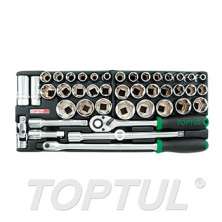 1/2" DR. Flank Socket Set (METRIC & SAE) 0
