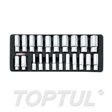 1/2" DR. Deep Flank Socket Set 0