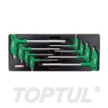 L-Type Two Way Star & Tamperproof Key Wrench Set 0